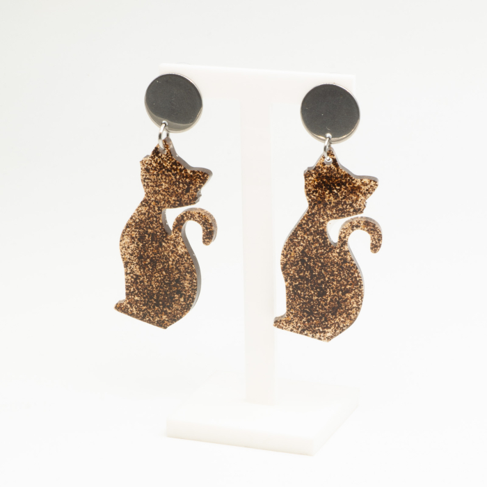 Cercei PurrfectMatch (1) în formă de pisici [2]