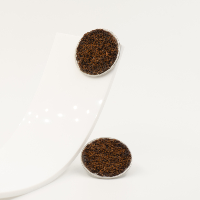 Cercei ROUND cu Zaț de cafea [9]