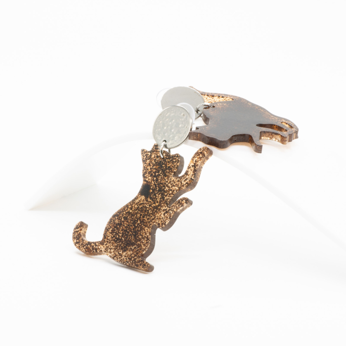 Cercei MisMatched cu pisici in forme diferite [2]