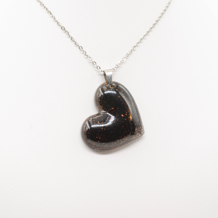 Colier ShortBlack în formă de inimă [6]