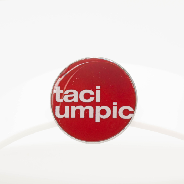 Pin "taci umpic" Roșu [3]