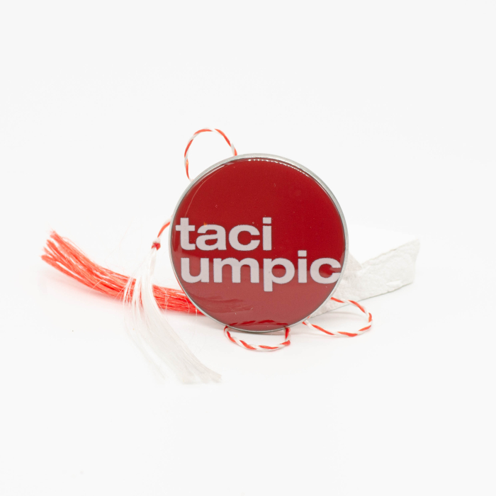 Mărțișor "taci umpic" Roșu [2]