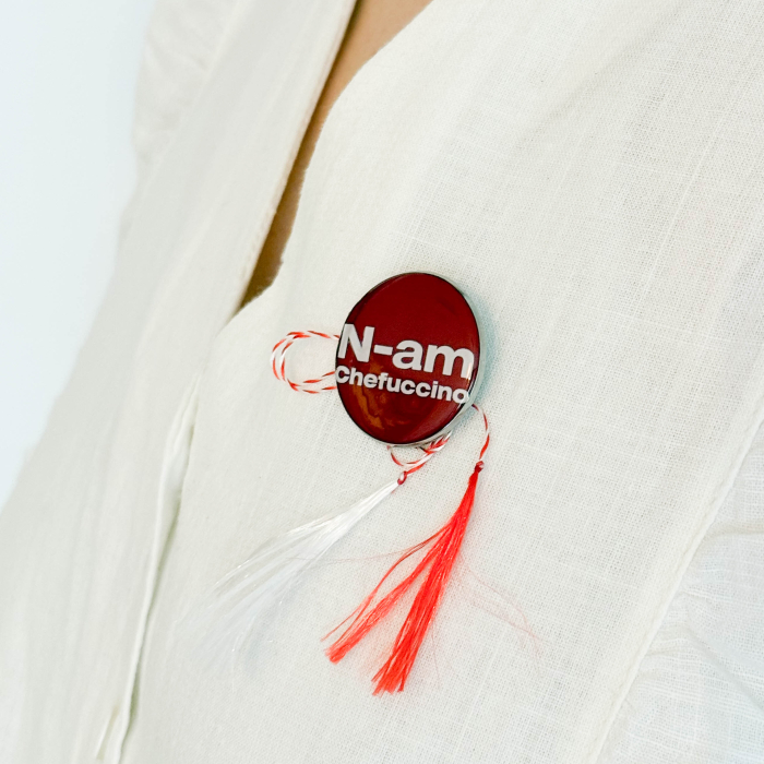 Mărțișor "N-am Chefucinno" Roșu [3]