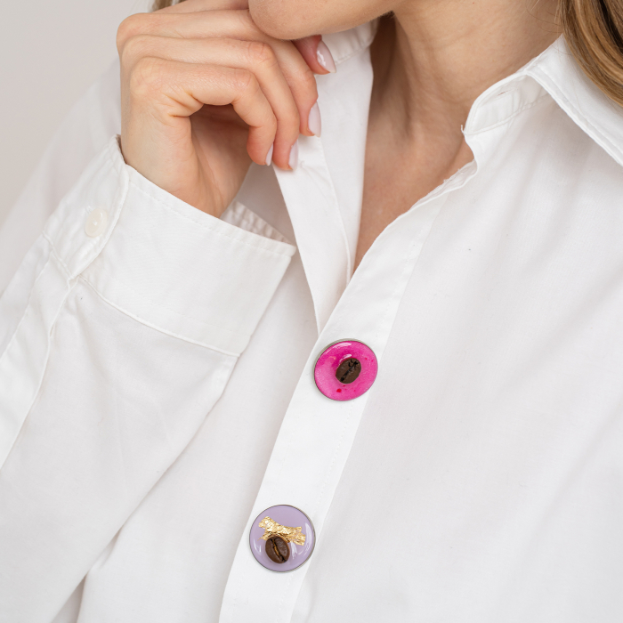 The Jewelry in the Cup - Broșă  pin "Serenity" [6]