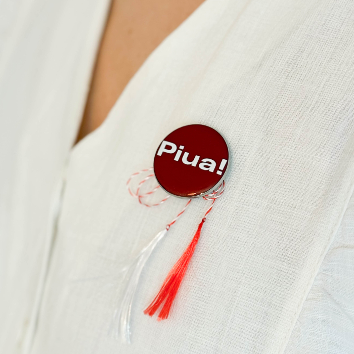 Mărțișor "Piua" Roșu [3]