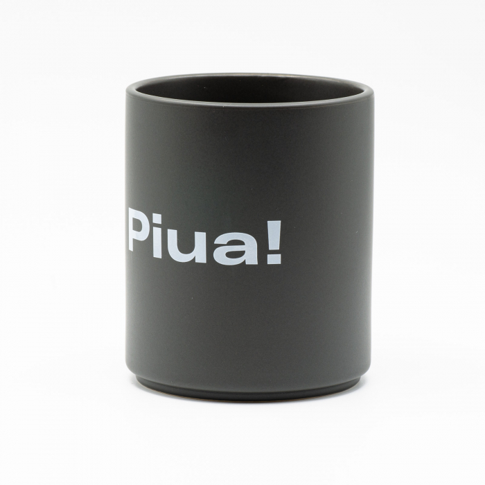 Piua - Cana Bean Bling - cană ceramică mată 240 ml, mesaj ironic pentru iubitorii de cafea [10]