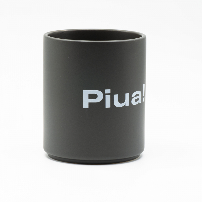 Piua - Cana Bean Bling - cană ceramică mată 240 ml, mesaj ironic pentru iubitorii de cafea [9]