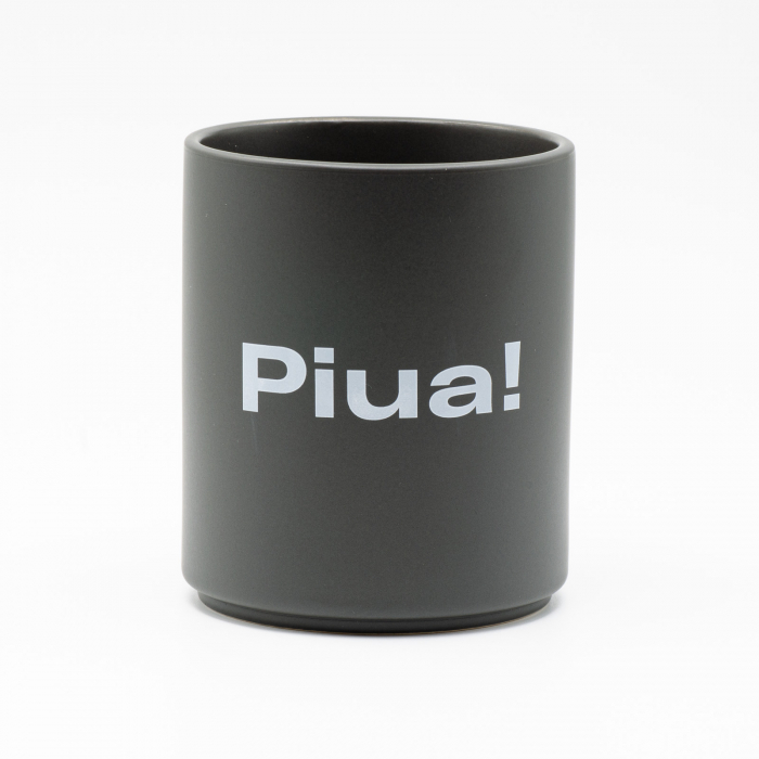 Piua - Cana Bean Bling - cană ceramică mată 240 ml, mesaj ironic pentru iubitorii de cafea [2]
