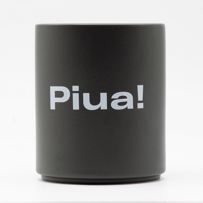 Piua - Cana Bean Bling - cană ceramică mată 240 ml, mesaj ironic pentru iubitorii de cafea [8]
