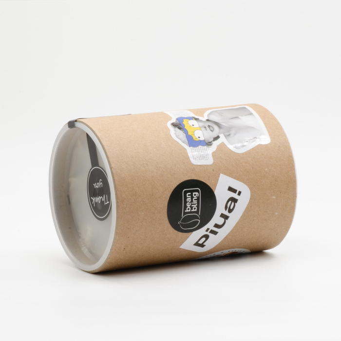 Piua - Cana Bean Bling - cană ceramică mată 240 ml, mesaj ironic pentru iubitorii de cafea [9]