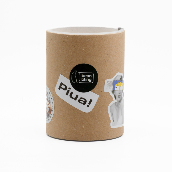 Piua - Cana Bean Bling - cană ceramică mată 240 ml, mesaj ironic pentru iubitorii de cafea [7]