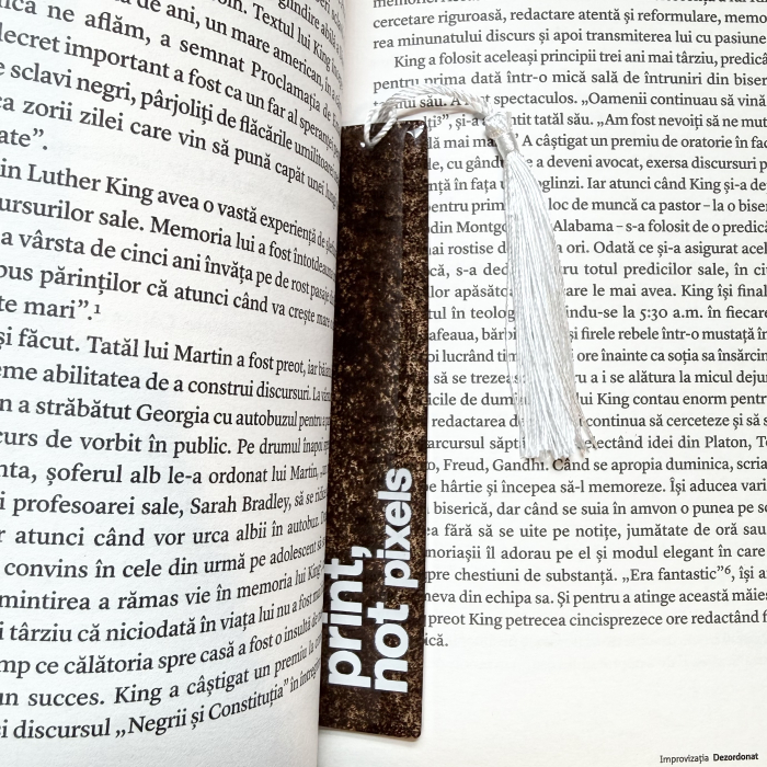 Semn de carte Print not Pixels [8]