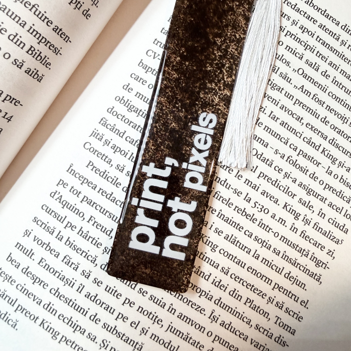Semn de carte Print not Pixels [5]
