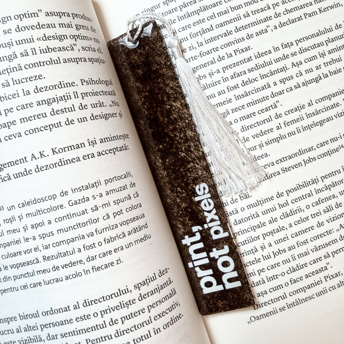 Semn de carte Print not Pixels [4]