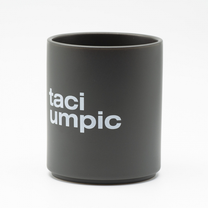 taciumpic - Cana Bean Bling - cană ceramică mată 240 ml, mesaj ironic pentru iubitorii de cafea [6]