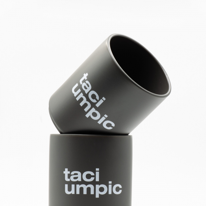 taciumpic - Cana Bean Bling - cană ceramică mată 240 ml, mesaj ironic pentru iubitorii de cafea [4]