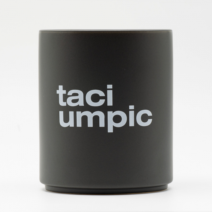 taciumpic - Cana Bean Bling - cană ceramică mată 240 ml, mesaj ironic pentru iubitorii de cafea [11]