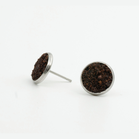 Cercei DROPS cu zaț real de cafea – colecția scuZAȚ [8]