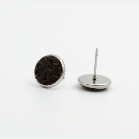 Cercei DROPS cu zaț real de cafea – colecția scuZAȚ [6]