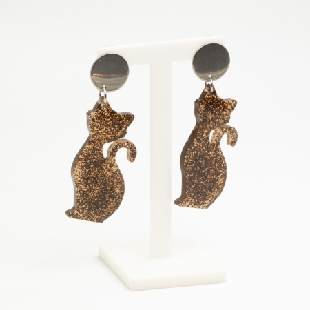 Cercei PurrfectMatch (1) în formă de pisici [2]