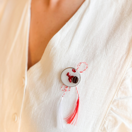 Mărțișor Roșu pe Alb și dor de mare [2]