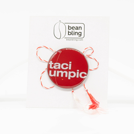 MĂRȚIȘOARE - Mărțișor "taci umpic" Roșu