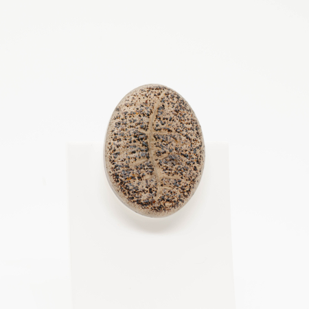 Mărțișor Oversized Bob Alb [3]