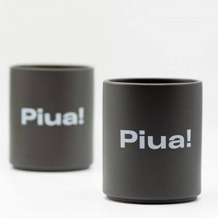 Piua - Cana Bean Bling - cană ceramică mată 240 ml, mesaj ironic pentru iubitorii de cafea [9]