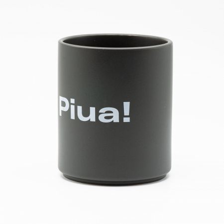 Piua - Cana Bean Bling - cană ceramică mată 240 ml, mesaj ironic pentru iubitorii de cafea [13]