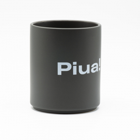 Piua - Cana Bean Bling - cană ceramică mată 240 ml, mesaj ironic pentru iubitorii de cafea [12]