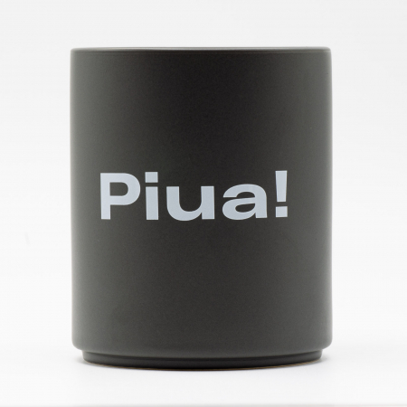 Piua - Cana Bean Bling - cană ceramică mată 240 ml, mesaj ironic pentru iubitorii de cafea [14]