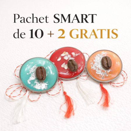 MĂRȚIȘOARE - Pachet Smart: 10 Mărțișoare + 2 GRATIS
