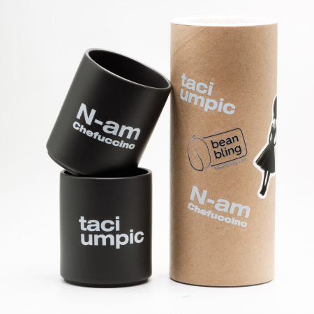 COLECȚIA Jewelry in a CUP - N-am chefuccino x Taci umpic - PACHET CADOU