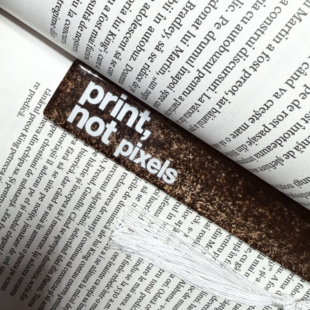 Semn de carte Print not Pixels [5]