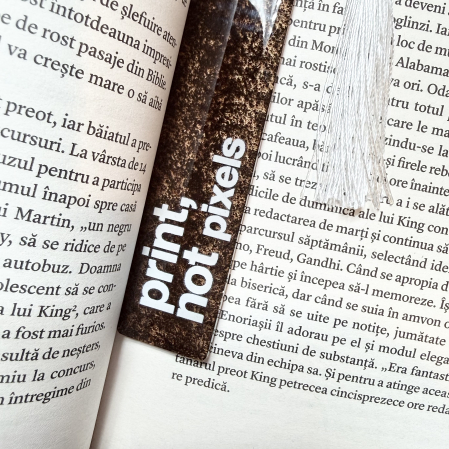 Semn de carte Print not Pixels [6]