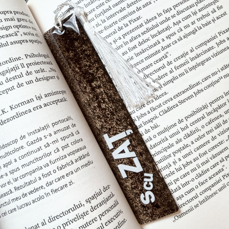 Semn de carte scuZAȚ cu zaț de cafea [2]