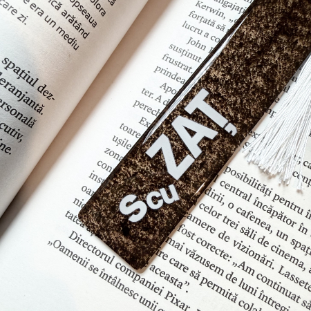 Semn de carte scuZAȚ cu zaț de cafea [3]