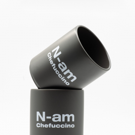 N-am chefucinno - Cana Bean Bling - cană ceramică mată 240 ml, mesaj ironic pentru iubitorii de cafea [6]