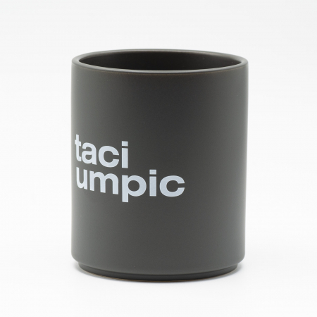 taciumpic - Cana Bean Bling - cană ceramică mată 240 ml, mesaj ironic pentru iubitorii de cafea [12]