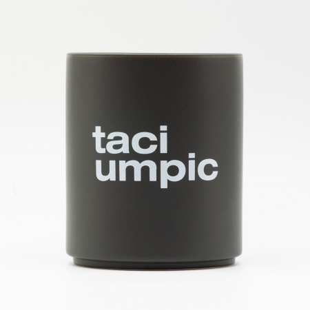 taciumpic - Cana Bean Bling - cană ceramică mată 240 ml, mesaj ironic pentru iubitorii de cafea [10]