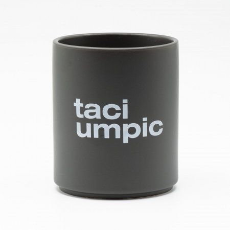 taciumpic - Cana Bean Bling - cană ceramică mată 240 ml, mesaj ironic pentru iubitorii de cafea [14]