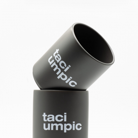 taciumpic - Cana Bean Bling - cană ceramică mată 240 ml, mesaj ironic pentru iubitorii de cafea [3]