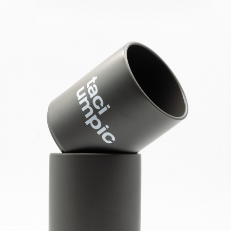 taciumpic - Cana Bean Bling - cană ceramică mată 240 ml, mesaj ironic pentru iubitorii de cafea [8]