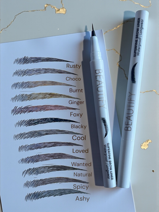 Superfine Brow Liner – Cariocă pentru sprâncene cu vârf subțire și rezistentă la apă [4]