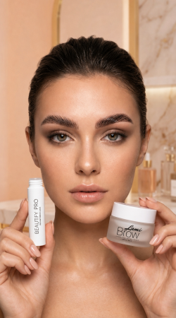 Brow Fix Duo - Lami Brow Wax si Beautify Pro Instant Brow Lock Gel sprancene [1]