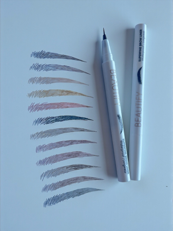 Superfine Brow Liner – Cariocă pentru sprâncene cu vârf subțire și rezistentă la apă [3]