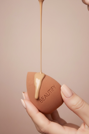 Buretei Make-up - Make-up SPONGE (side cut)