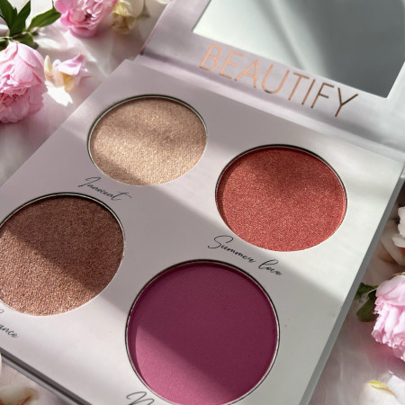 Paletă Blush și Iluminator Beautify – Cheeky Cheeks [1]