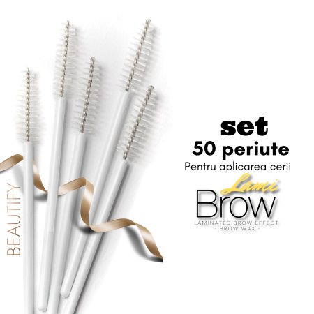 Ceara sprancene LamiBrow - Periute de unica folosinta