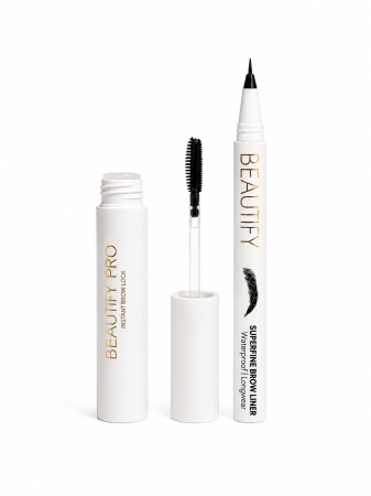 Gel pentru sprancene - Instant Brow Lock - Set Gel pentru sprancene + Carioca